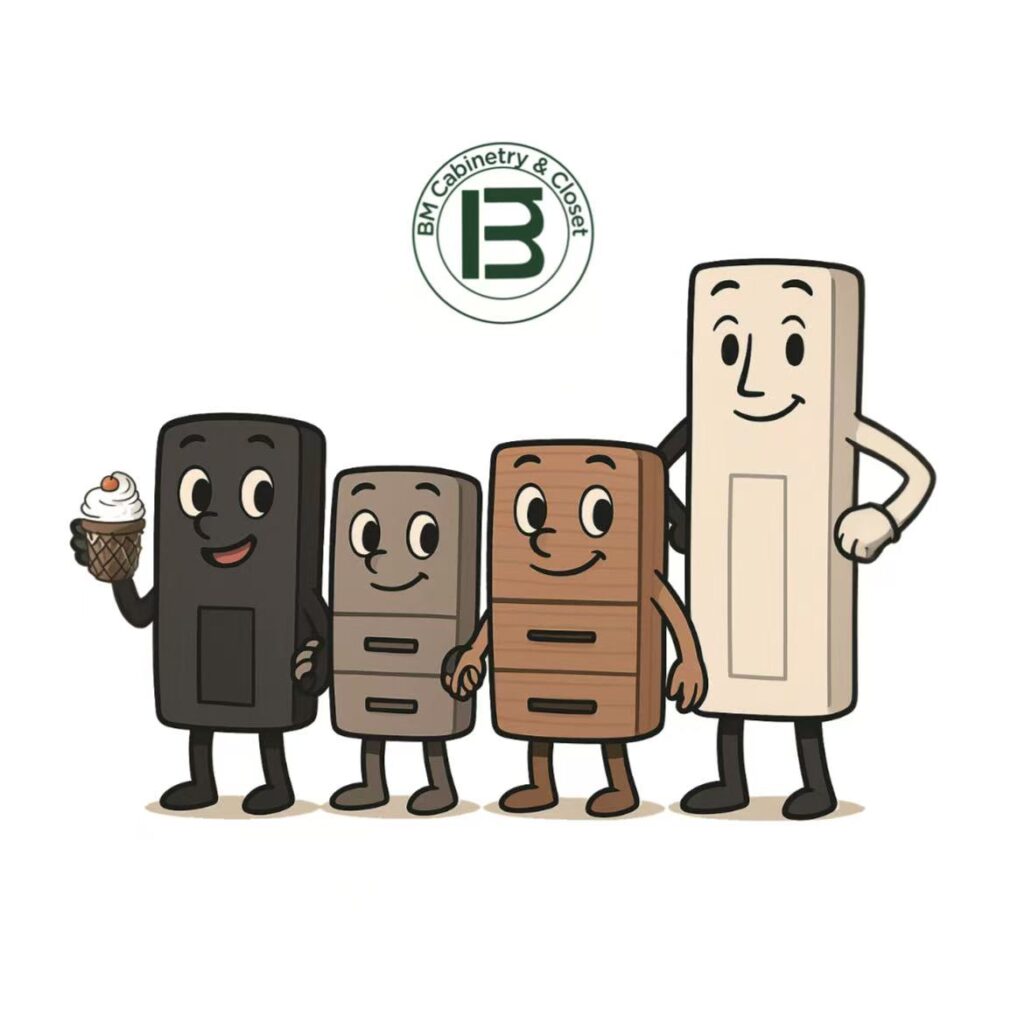 BM Cabinetry & Closet Friendly Cabinet Team Mascots